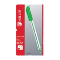 Ручка шариковая  Glossy clear 1mm	GC-1mm  Green/Red/Black/Blue