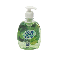 Жидкое мыло - "SOFT CARE" 300 мл Лайм