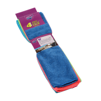 Салфетки из микрофибры , 4 шт. (38см х 28см)
