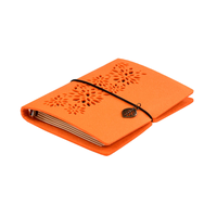 Записная книжка Ноутбук  (A6+, 160 стр.) Бумага офсетная, крафтовая бумага. Мягкая обложка ФЕТР 45375