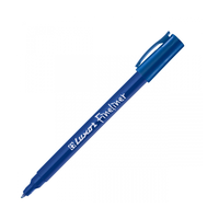 Ручка фетровая  Fineliner  Luxor син.	7182