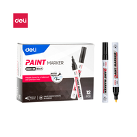 Маркер Paint  U500-BK (чёрн.) Deli