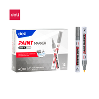 Маркер Paint  U500-SL (сереб) Deli