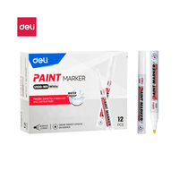Маркер Paint  U500-WH (бл) Deli