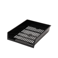 Лоток горизонтальный Hatber 340x270x70 черный	ML_34001