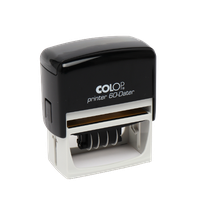 Датер+штамп Printer 60 Dater D04 анг.  (чр/сн) Colop 37*76 мм. (7 строк)