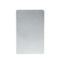 Ежедневник недатированный  А5, (132х210мм,192стр.) Бумага офсетная, полиуретан. Мягкий переплет. Шелковая закладка. Страницы черные,  синие, бордовые. Цвет обложки металик красный, серый, серебристый, розовый. (линейка)