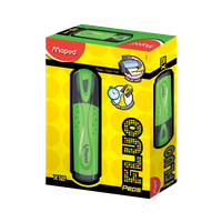 Маркер текстовой Maped (зеленый.Fluo'peps). 742533