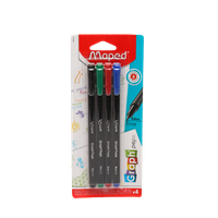 Ручка фетровая Maped (4 цв Graph'Peps)	749020