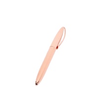 Ручка шариковая автоматическая MESHU "Rose gold" синяя, 1,0мм