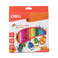 Карандаши цветные 24цв 00220 Deli (Маска)