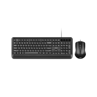 Комплект 2Е MK404 USB Black
