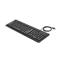 Проводоная клавиатура HP Keyboard 100 RUSS (2UN30AA)