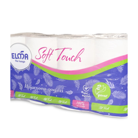 Туалетная бумага Elma Soft Touch 8