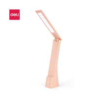 Лампа настольная 6W (розовая) 17855 Deli 1200mAh